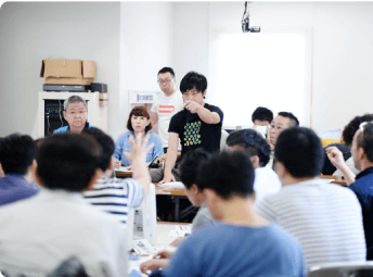手競りの様子